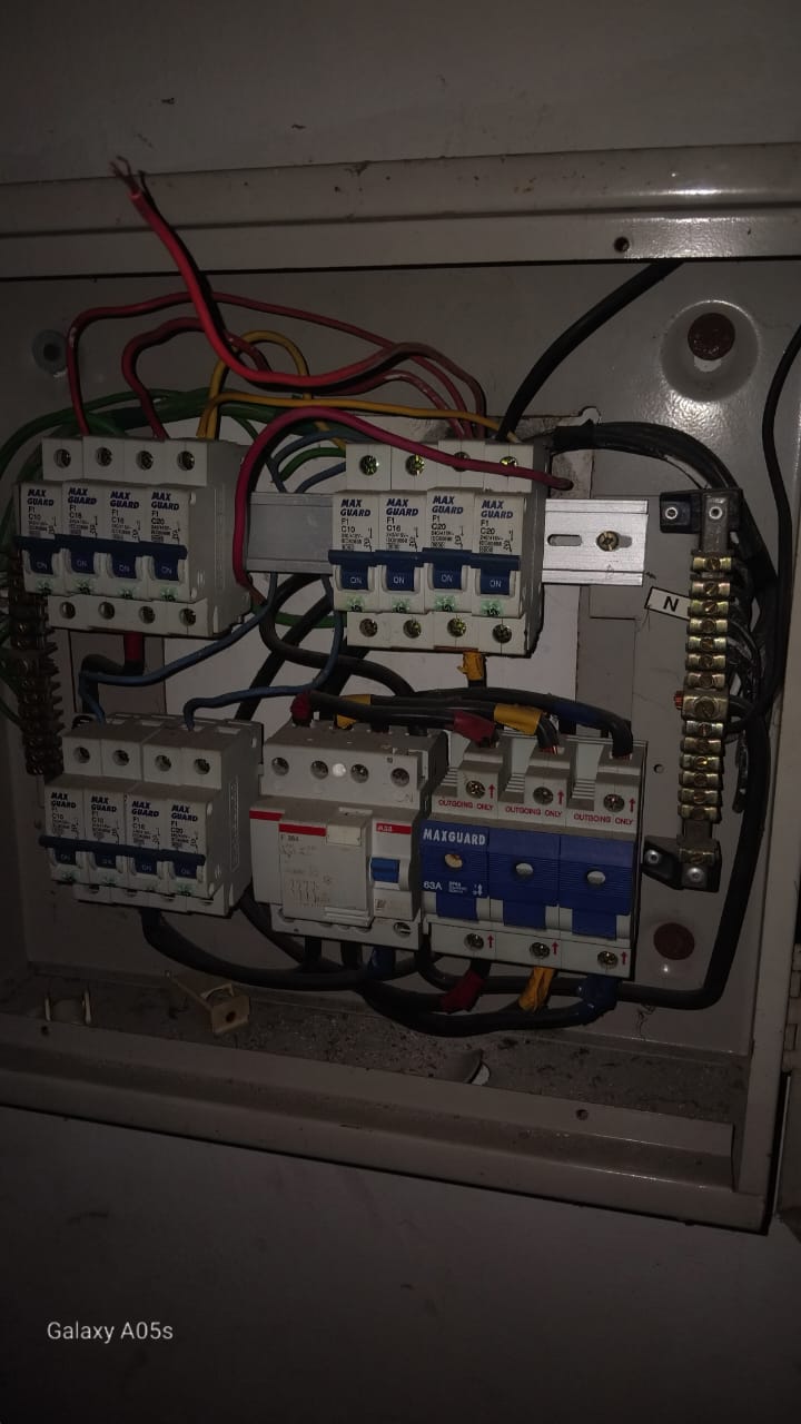 Electrical panel work